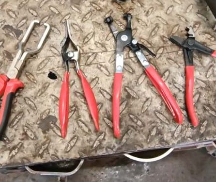 WISEUP 4-piece hose clamp plier set