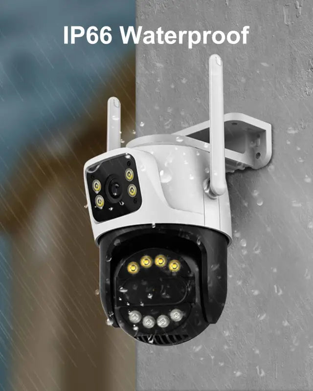 6MP Dual Lens Outdoor Wireless Security Camera